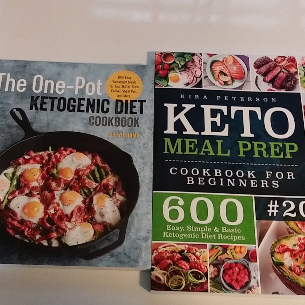 2 keto cookbooks